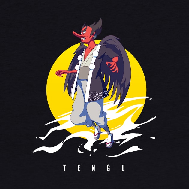 Yokai Tengu by jiun.design